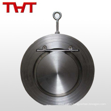 stainless steel wafer disc 2 inline full flow check valve cf8m